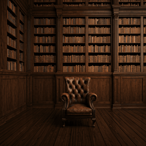 Historic library interior
